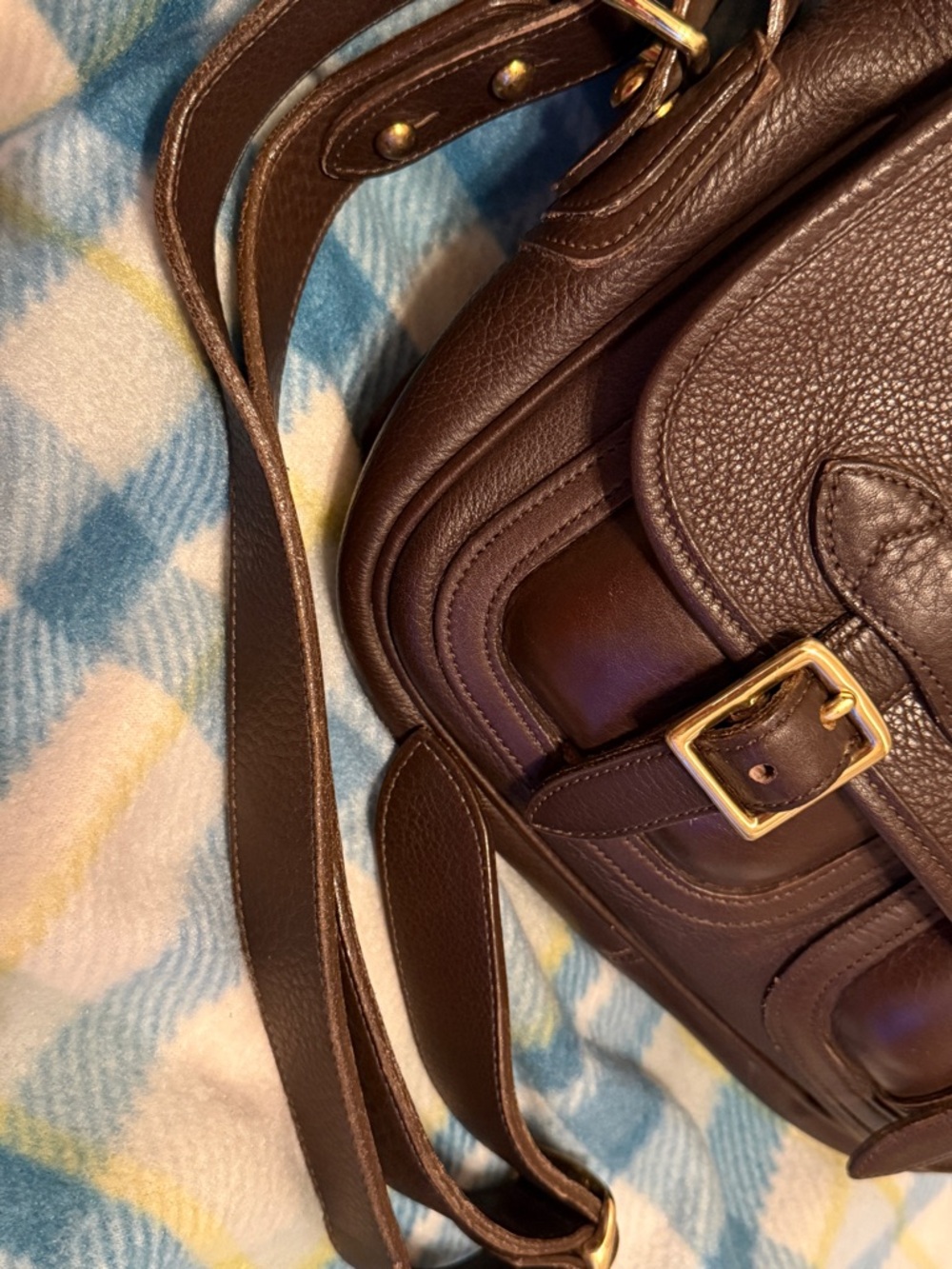 Dooney and Bourke U109 Double Pocket Courier - Picture 5 of 14